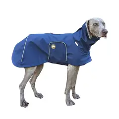 Hunde-Regenmantel, dunkelblau • Theo & Emma 'Cooper'