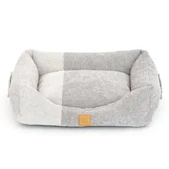 Hundebett Memory Foam • Kingston Contrast grau