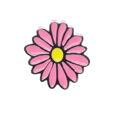 Hundehalsband-Anhänger ☆ Charm Blume rosa