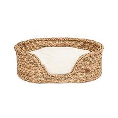 Hundekörbchen aus Wasserhyazinthe • nachhaltig, handgefertigt