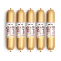 Hundefutter Menü Wurst • napani 'Jetzt wird's wild'