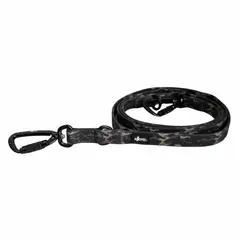 Wasserfeste Hundeleine, verstellbar • WOOFLEX® Pro Woodland Camo