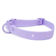 Wasserfestes Hundehalsband, verstellbar ☆ flieder