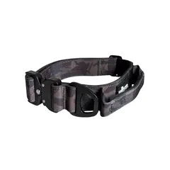 Tactical Halsband • gepolstert + verstellbar • Black Camo