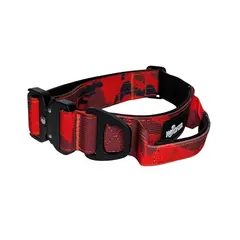 Tactical Halsband • gepolstert + verstellbar • Red Camo