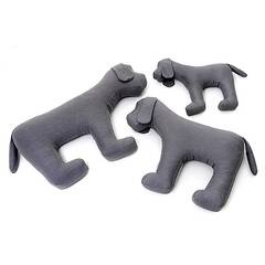 TOY DOG grau, waschbar bei 95°C