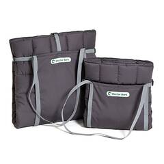 TRAVELBAG - Reisedecke für Hunde grau, waschbar bei 95°C