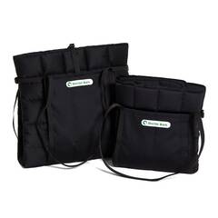 TRAVELBAG - Reisedecke für Hunde schwarz, waschbar bei 95°C