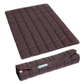 Gesteppte Hundedecke PORTABLE braun, waschbar bei 95°C