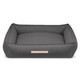 Labbvenn® Hundebett mit Rand MØVIK light anthracite