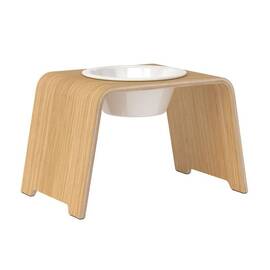 dogBar&reg; Single M-large Eiche hell mit Porzellan