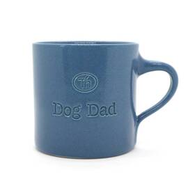"Dog Dad" – handgefertigte Tasse aus Keramik