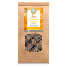 naftie Hühnermägen getrocknet für Hunde, 250g