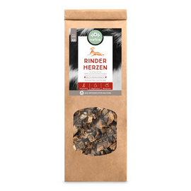naftie Rinderherzen getrocknet für Hunde, 250g