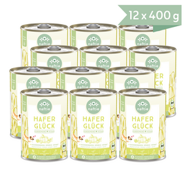naftie veganes Nassfutter BIO HAFER GLÜCK+ Sparpakete