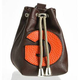 Leckerlibeutel aus Leder • WALLY marron