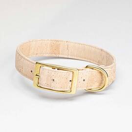 Korkleder-Halsband, verstellbar • Bento Shine Bright