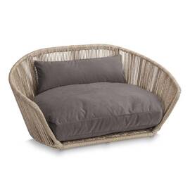 Luxus Hundebett VOGUE Oxford • stone