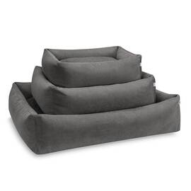 Orthopädisches Hundebett TUDOR von Laboni • dunkelgrau