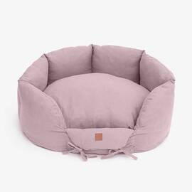 Hundenest orthopädisch altrosa • Ronny Leinen Dusky Pink