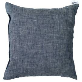 Zirbenkissen für Hunde • Bio Leinen blau meliert