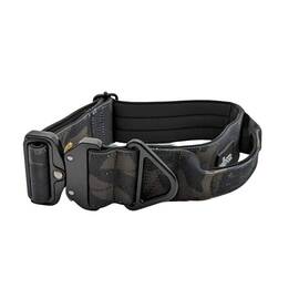 Breites Tactical Halsband mit Griff • gepolstert • Camouflage
