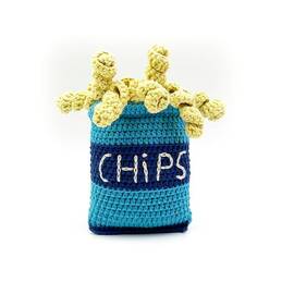 Öko Hundespielzeug Chipstüte