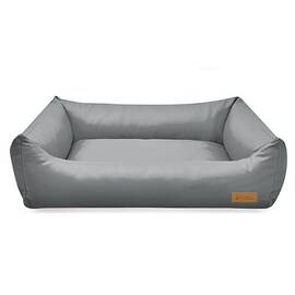 Hundebett orthopädisch • Kunstleder grau • FAMOUS