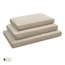 Hundekissen Doctor Bark Green Label • goldbraun