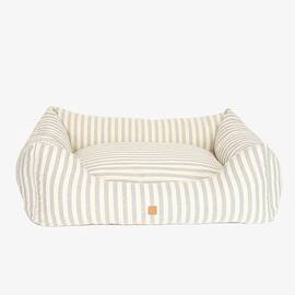 Orthopädisches Hundebett • 100% Baumwolle • hellblau • Kingston