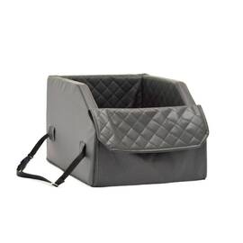 Auto-Hundebett Beifahrersitz • grau