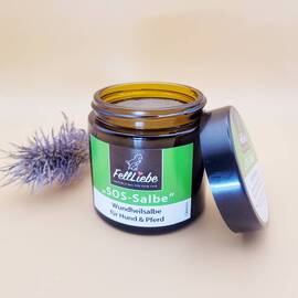 'SOS Wundheilsalbe' für Hunde mit kolloidalem Silber, Manuka Honig und Stutenmilch
