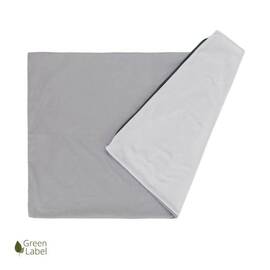 Hundekissen-Bezug Fleece hellgrau • waschbar bei 60 Grad