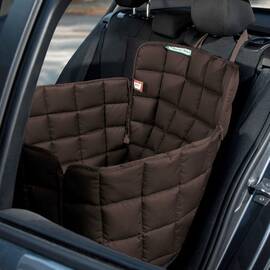 Hunde Autodecke für die Rückbank • 1 Sitz • braun