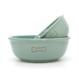 Keramik-Hundenapf &lsquo;Bowl Sage Green'