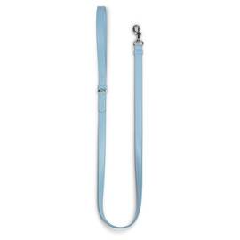 Vegane Hundeleine aus Apfelleder, blau • Cityleine CLASSY ICE SILVER
