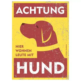 Warnschild Vizsla | Weimaraner