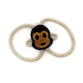 Zerrspielzeug für Hunde • Affe aus Leder