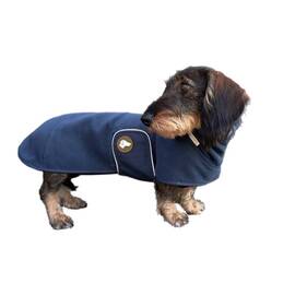 Dackel-Pullover, Fleece dunkelblau • Theo & Emma 'Henry'