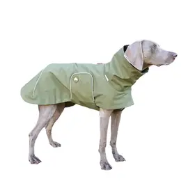 Hunde-Regenmantel, oliv • Theo & Emma 'Cooper'