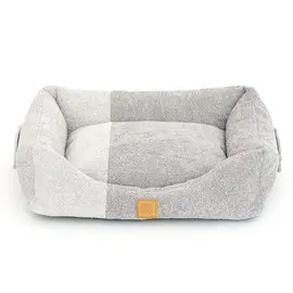 Hundebett Memory Foam • Kingston Contrast grau