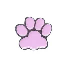 Hundehalsband-Anhänger ☆ Charm Pfote rosa