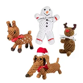 Hundespielzeug zu Weihnachten ☆ LABONI Set 'Christmas Crew'