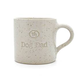 "Dog Dad" – handgefertigte Tasse aus Keramik