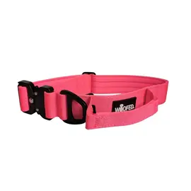 Tactical Halsband • gepolstert + verstellbar • Pink Bloom