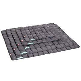 Gesteppte Hundedecke, grau • waschbar bei 95°C