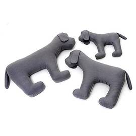 TOY DOG grau, waschbar bei 95°C