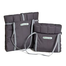 TRAVELBAG - Reisedecke für Hunde grau, waschbar bei 95°C