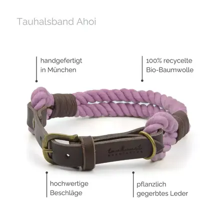 Tauhalsband 'Ahoi' • himmelblau