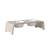 Original dogBar® Futterstation M small Porzellan • cashmere grey